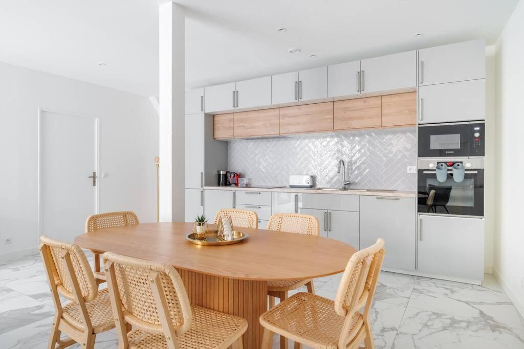 Beautiful Flat For 6 People #6 Apartment Asnieres-sur-Seine Luaran gambar