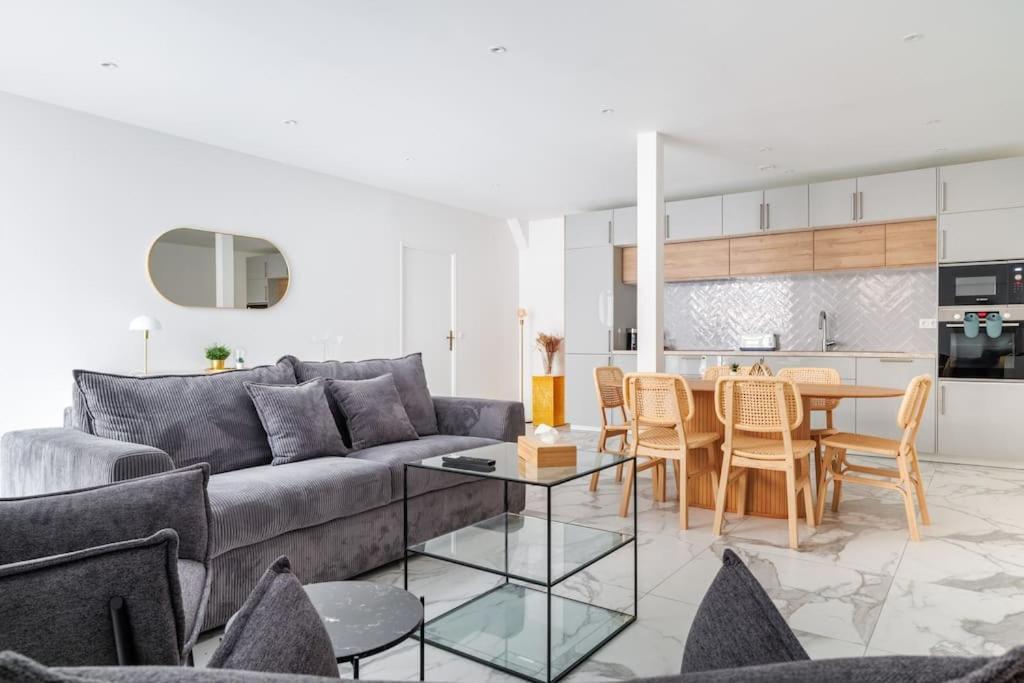 Beautiful Flat For 6 People #6 Apartment Asnieres-sur-Seine Luaran gambar